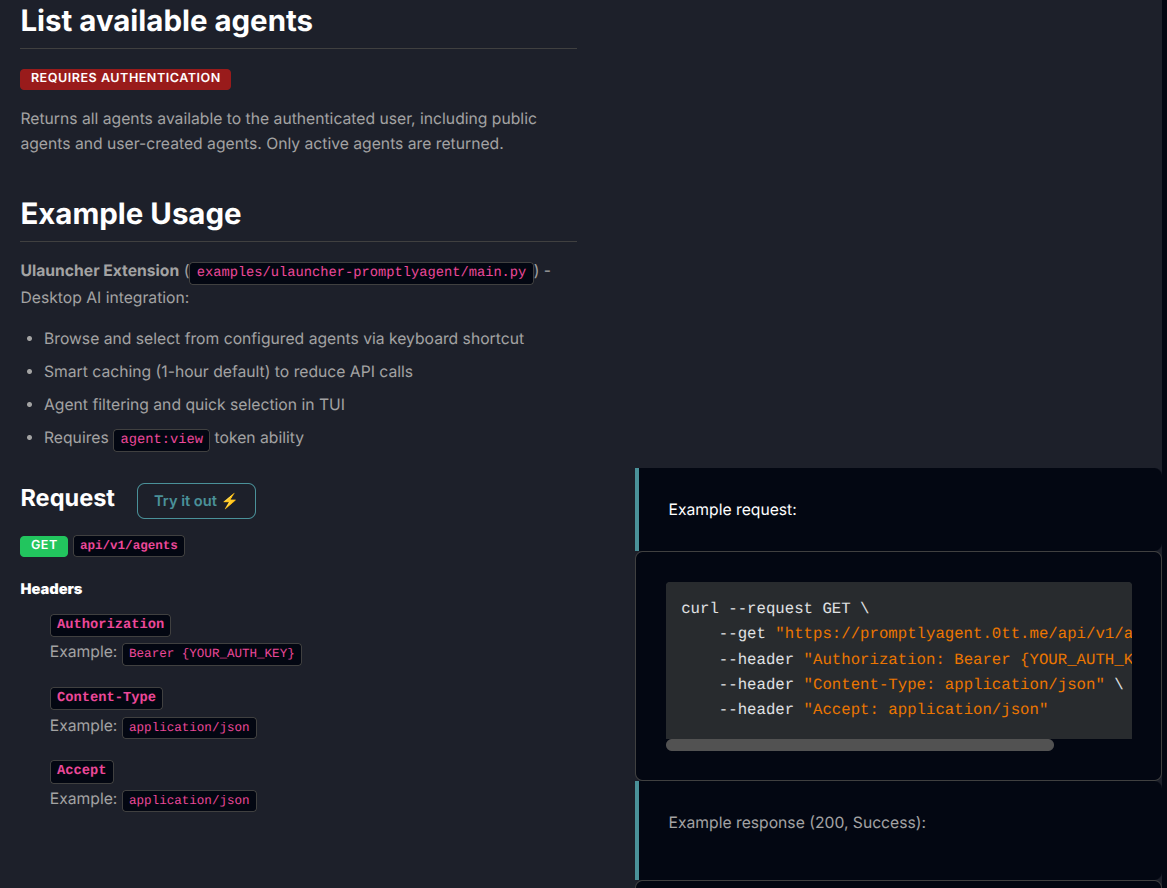 API Documentation