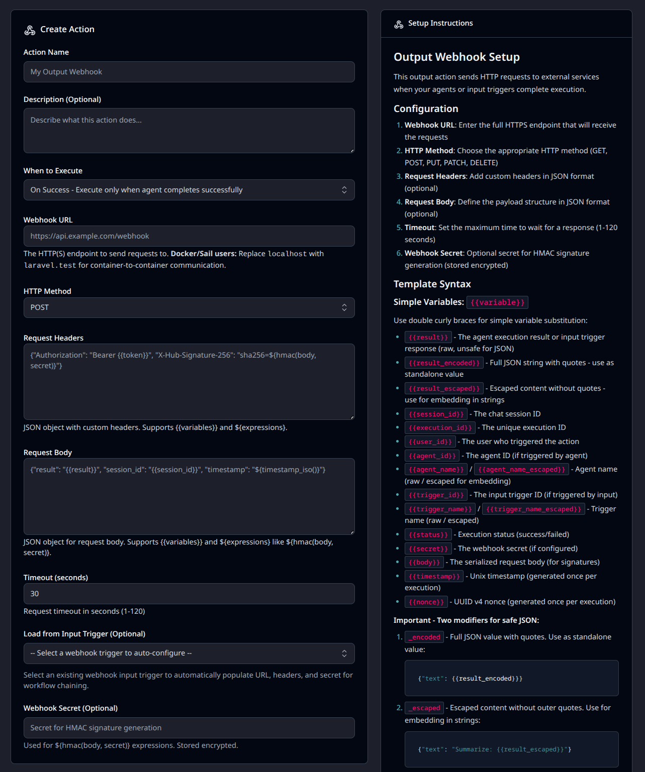 HTTP Webhook Integration for PromptlyAgent AI - Screenshot 1