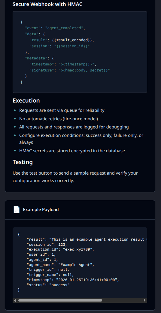 HTTP Webhook Integration for PromptlyAgent AI - Screenshot 4